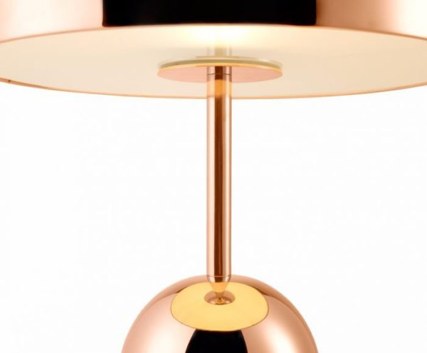 Bell Copper Table Light