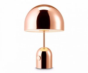 Bell Copper Table Light