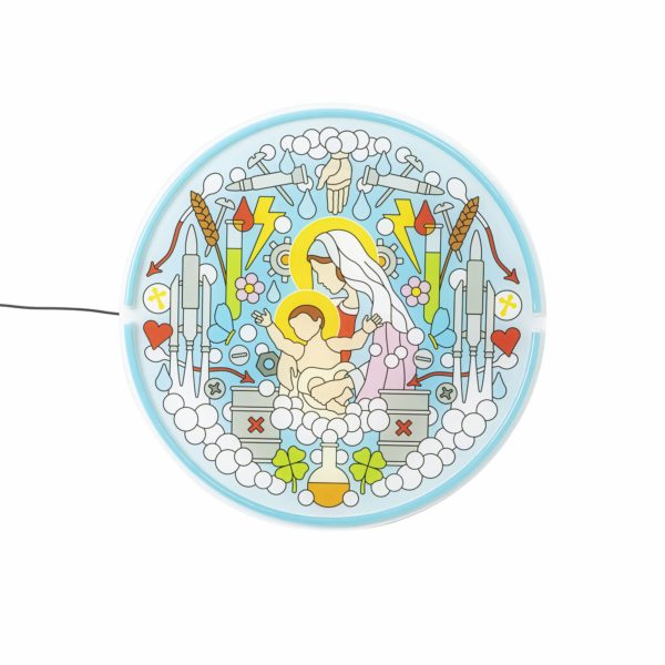 Gospel LED Neon Signs Virgin Mary