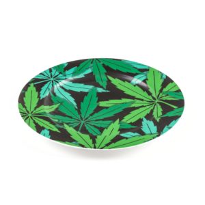 Porcelain Plate Weed