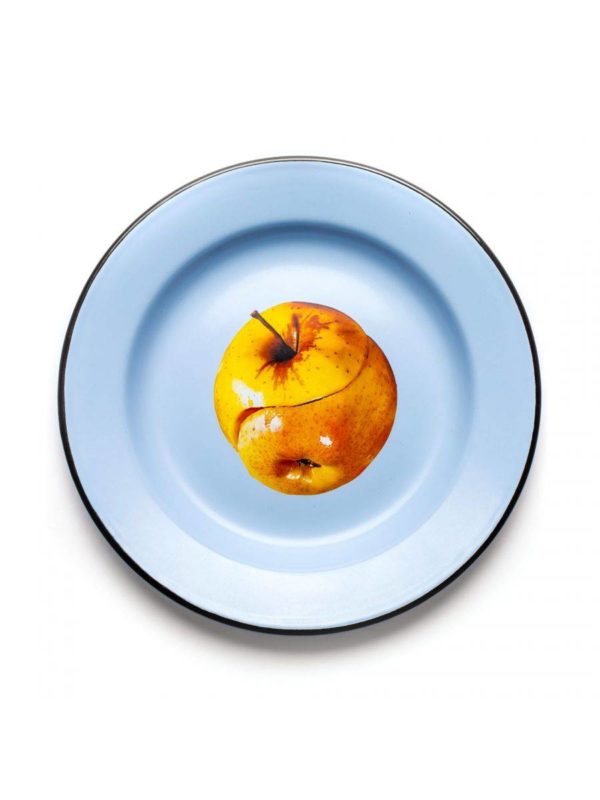 Apple Enamel Plate