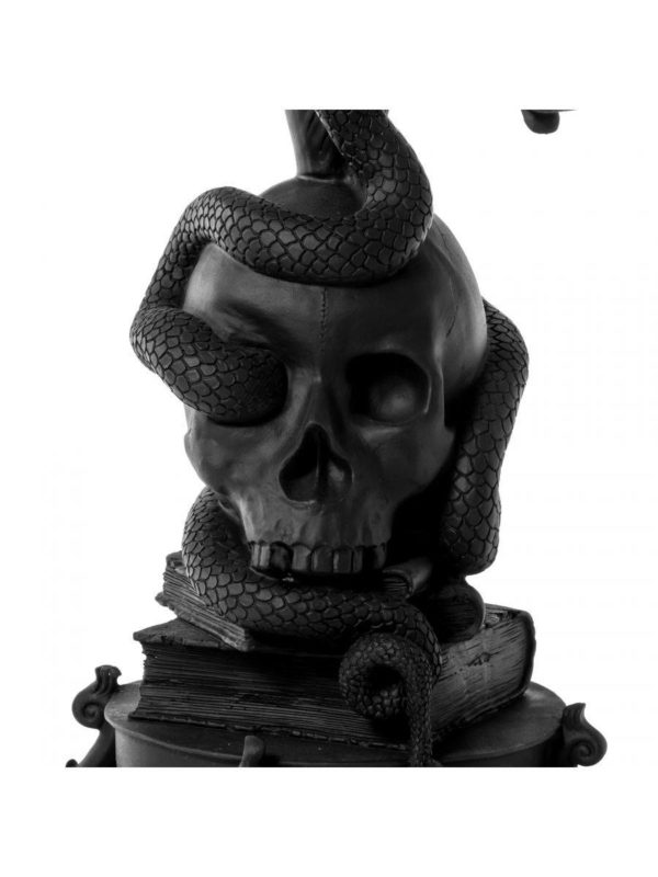 Burlesque Skull Candle Holder