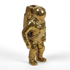 Starman Vase Gold Cosmic Diner
